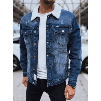 Pánská casual bunda Pánská zateplená džínová bunda TX4727 Velikost: 2XL