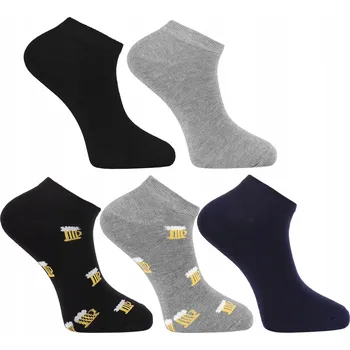 Dámské ponožky Ponožky Moraj Kotníkové Ponožky Ponožky Moraj černé velikosti 43-45