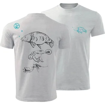 Pánské tričko Dětské tričko Giants Fishing šedé Kapřík - 5 - 6 let