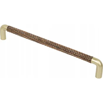 NÁBYTKOVÁ ÚCHYTKA ZLATÁ NA NÁBYTEK SKŘÍŇKY KUCHYNĚ 192/202MM MODERNÍ LOOM AKS