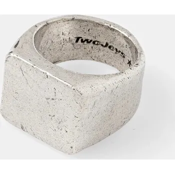 Prsten Postříbřený prsten Twojeys 202401001 stříbrná SLV, vel. 12