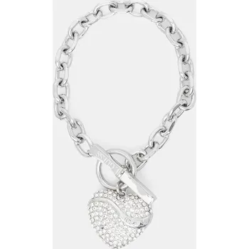 Náramek Náramek Guess JUBB04.496JW stříbrná SLV, vel. S