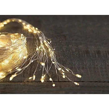 Vánoční dekorace Řetěz MagicHome, 230V, 3m, 1200x micro LED teplá bílá, exteriér /SL2171345A/