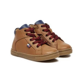 Dámská zimní obuv Kotníková obuv Tommy Hilfiger T1X9-33623-0092 Hnědá 23