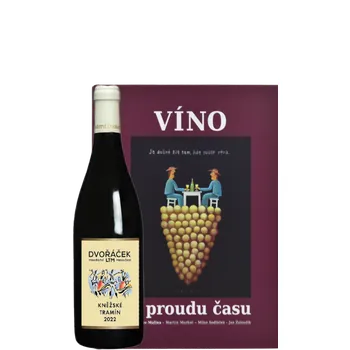 Set Dvořáček Tramín 2022 + Kniha Víno v proudu času