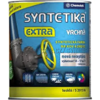 univerzální barva syntetika vrchní extra/4,5l žlutá