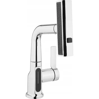 Vodovodní baterie Stojánková umyvadlová baterie Evg Trade stříbrná