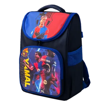 Dětský batoh Numberoplus Premium dětský fotbalový batoh FC Barcelona - Lamine Yamal