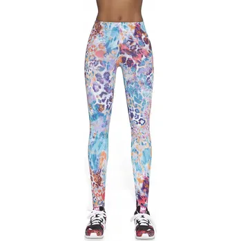 Dámské legíny Dámské sportovní legíny barevné Bas Bleu, vel. M