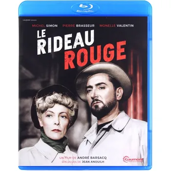 Blu-ray film LE RIDEAU ROUGE (Crimson Curtain) Blu-ray disk