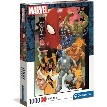 Puzzle Marvel 1000 dílků Marvel 80 Clementoni 39612