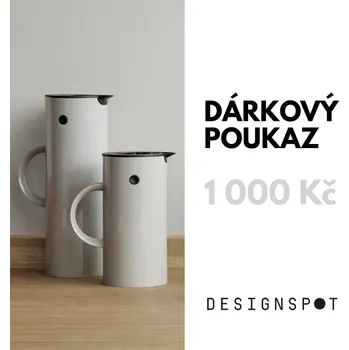 Tělový krém DESIGNSPOT Dárkový poukaz na 1000 Kč
