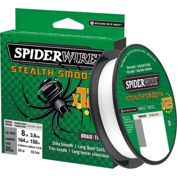 Šňůřa Spiderwire Stealth Smooth12 průhledná 150m - 0,09 mm