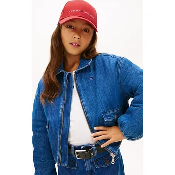 Čepice Bavlněná baseballová čepice Tommy Hilfiger KA0KA00032.PPY2 červená 33X, vel. 50/52