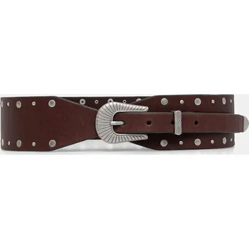 Opasek Kožený pásek Hoss Intropia 5022314 hnědá 88X, vel. M/L