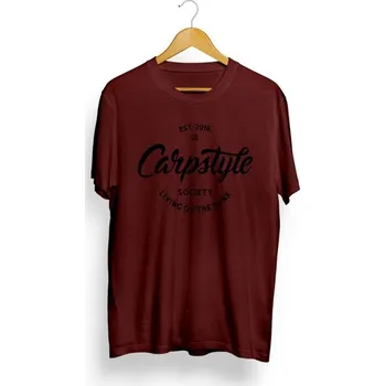 Pánské tričko Triko Carpstyle T-Shirt 2018 Burgundy - XL