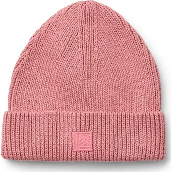 Čepice Dětská bavlněná čepice Liewood Ezra Beanie LW20106.9BYA růžová 30X, vel. 7-8 let