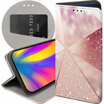 Pouzdro na mobilní telefon Pouzdro s klopou Hello Case pro Huawei Y6S / Y6 PRIME 2019 / HONOR 8A růžové