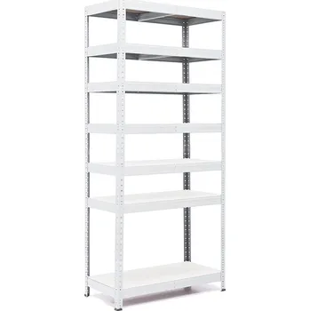 regál Policový regál Trestles RH 2200x1000x500, nosnost 1750 kg, 7 polic Barva: bílá