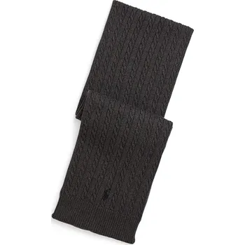 Šála Dětský bavlněný šátek Polo Ralph Lauren 313978908001 šedá 90X, vel. S/M