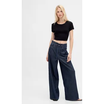 Dámské džíny GAP Džíny High Rise SuperLight Baggy - Dámské GAP černá | modrá 3463986