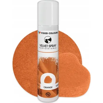 Potravinářské barvivo Barvivo ve spreji Food Colours 100 g 100 ml 1 ks oranžové