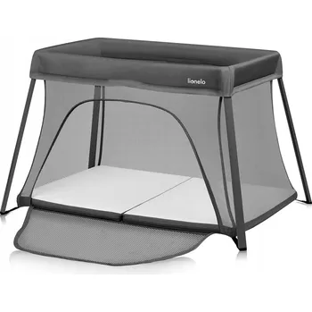 Dětská postýlka Lionelo Alice 3v1 šedá