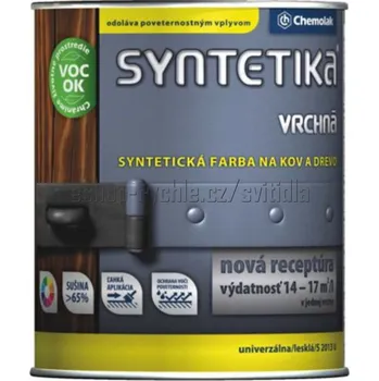 univerzální barva syntetika vrchní/0,6l tmavě modrá