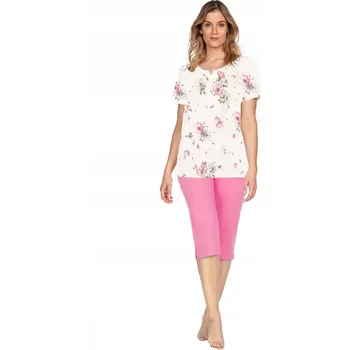 Dámské pyžamo Dámské pyžamo 100% bavlna - JANA - krátký rukáv, [Velikost 40,