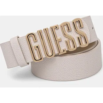 Opasek Pásek Guess MERIDIAN dámský, béžová barva, BW9113 P4235 BW9113.P4235 01X, vel. S