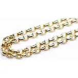 Klenoty Budín Dámský mohutný zlatý řetízek ze žlutého zlata 50cm 585/4,04gr HK6279 (Klenoty Budín Dámský mohutný zlatý řetízek ze žlutého zlata 50cm 585/4,04gr HK6279)