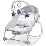 Baby Mix Multifunkční houpací lehátko pro miminko - Hvězdičky zelené