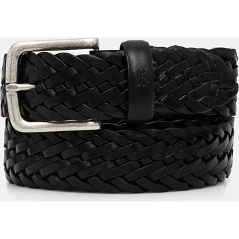 Opasek Kožený pásek Marc O'Polo B0129519508111 černá 99X, vel. 100