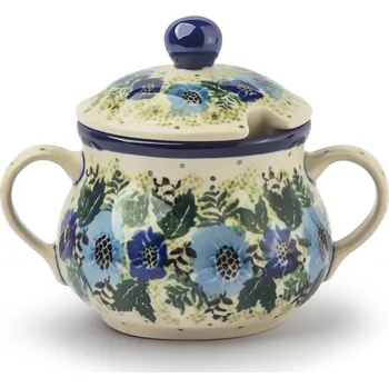 Cukřenka Keramická cukřenka Ceramika Artystyczna Bolesławiec 200 ml - dek. 2839X