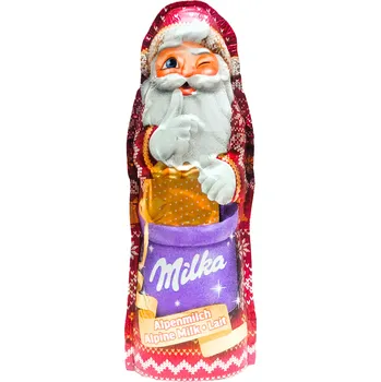 Čokoláda Milka Mikuláš z alpské mléčné čokolády 45 g