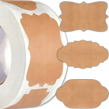 Speciální papír 300 kusů samolepky na sklenice , etikety, samolepicí výrobky, lepidlo