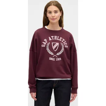 Dámská mikina Oversize mikina s logem Gap Athletic - Dámské GAP černá | bílá | tmavě červená 3463657