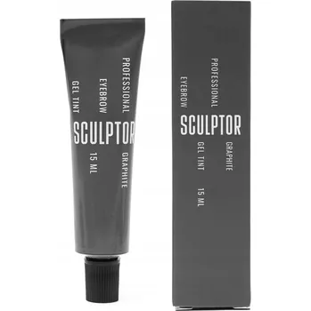 Barva na řasy a obočí Sculptor Graphite barva na obočí 15 ml