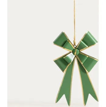 Vánoční ozdoba Závěsná vánoční dekorace ALESSIA mašle 754319