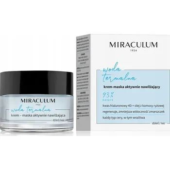 Pleťový krém Miraculum Termální voda hydratační pleťový krém-maska, 50 ml