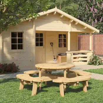 Zahradní sestava Stůl s lavicemi Tuindeco