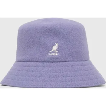 Klobouk Vlněný klobouk Kangol fialová barva, vlněný K3191ST.DL501 04X, vel. M