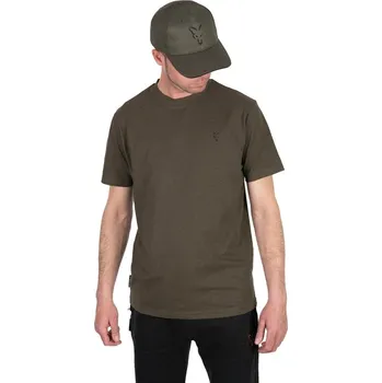Pánské tričko Tričko Fox Collection T Green & Black - XXXL