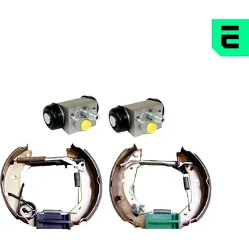 Brzdová čelist OPTIMAL Sada brzdových čelistí OPT OP-BSK00034