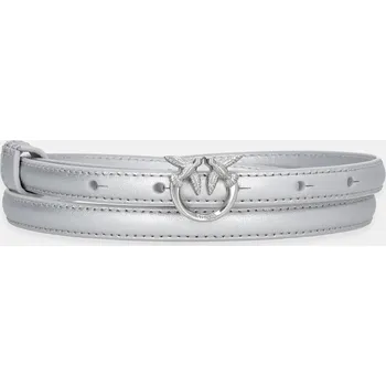 Opasek Kožený pásek Pinko dámský, béžová barva, 102148 A0F1 102148.A0F1 SLV, vel. XS