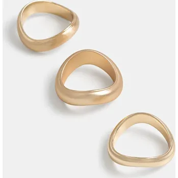 Módní doplněk Prstýnek Aldo 3-pack ONMYWAVY.710 zlatá GLD, vel. 6