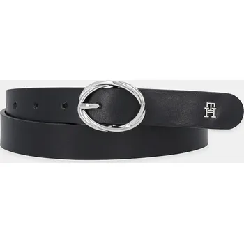 Módní doplněk Kožený pásek Tommy Hilfiger AW0AW17931 černá 99X, vel. 85