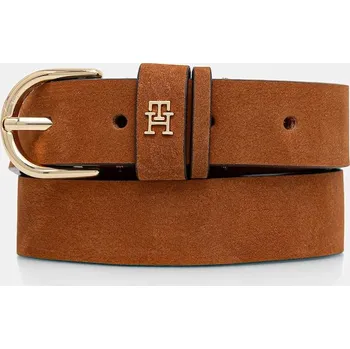 Oblečení a móda Kožený pásek Tommy Hilfiger AW0AW17762 hnědá 82X, vel. 85