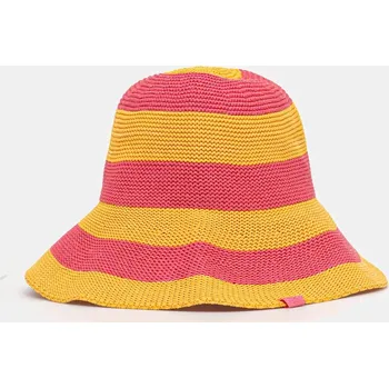 Klobouk Klobouk United Colors of Benetton růžová barva, 62Q0DA017 42X, vel. L