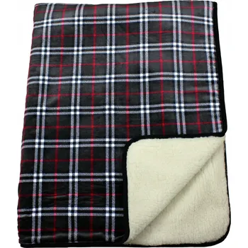 Obraz Dvojitá deka VLNA-MINKY POLAR Kostkovaná